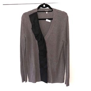 Jcrew NWT sweater with ribbon detail. Size L